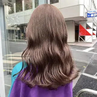 カラー 盛れる上質ワンホン ヘア🤍YUME🤍のヘアスタイル