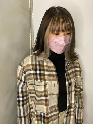 ショート カラー ヘアアレンジ Belle hair Design青野大貴のヘアスタイル