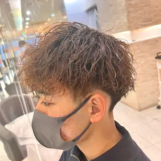 パーマ メンズ アグヘアーシータ所属・🤩メンズカット/ パーマ山本🤩のヘアスタイル