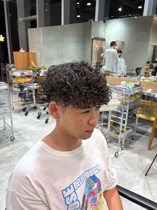 ミディアム パーマ fifth/渋谷/ パーマ/イクミのヘアスタイル