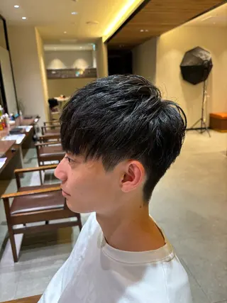 メンズ FURUSHO所属・透明感カラー/ ツイスパ/小倉悠佑のヘアスタイル