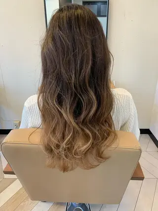 ロング カラー est hair Ameri 松戸西口店所属・est  店長 ✂︎高橋✂︎のヘアスタイル