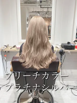 ロング カラー 艶髪カラー 渡辺岳也のヘアスタイル