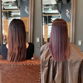 ロング 六本木縮毛矯正/髪質 改善/LOANA鈴木のヘアスタイル