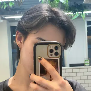 ショート カラー メンズ emusalon前橋川原店所属・松井 悠希のヘアスタイル