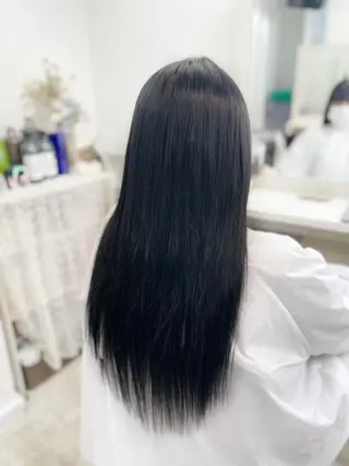 ロング カラー 韓国ヘア🤍髪質改善 🇰🇷AKANEのヘアスタイル