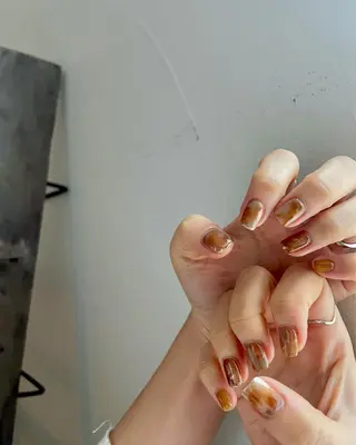 ネイル 甲府市徳行 🧸prunelleのネイルデザイン