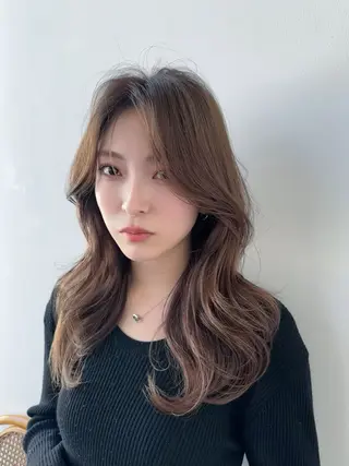 セミロング カラー メンズパーマ/ メンズカット/平木のヘアスタイル