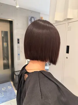 ショート カラー sand所属・結衣 ／うる艶カラー✨🪄のヘアスタイル