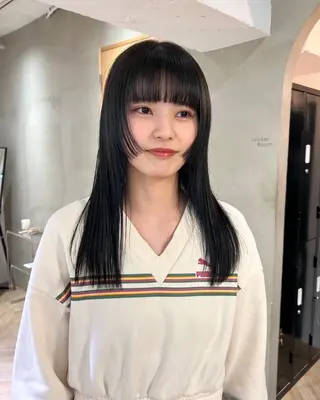 ロング LOREN AO所属・名古屋透明感カラー /LOREN RIOのヘアスタイル