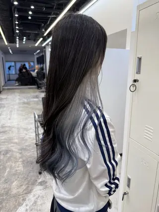 ロング カラー 🩷hair salon dot. tokyo color 🩷所属・ハイトーンカラー ⌇Hao 🎀✮のヘアスタイル