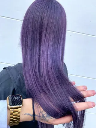 ロング カラー パーマ ヘアアレンジ メンズ キッズ ネイル マツエク・マツパ アイブロウ 🌟代表 Yuito🌟のヘアスタイル