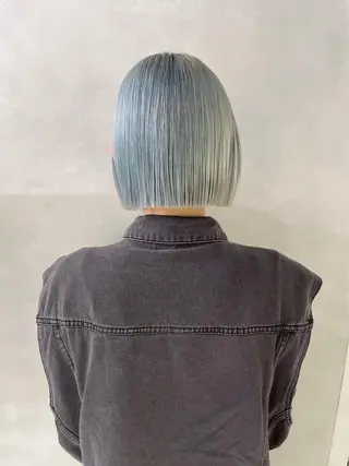 ショート カラー 心斎橋/ブリーチ minamiのヘアスタイル