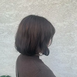 ショート カラー ヘアアレンジ 韓国×巻ける髪質改善 💍maki💍のヘアスタイル