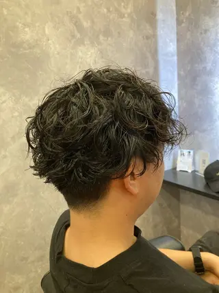 パーマ カラーモデル/柏の葉 菊地連杏のヘアスタイル