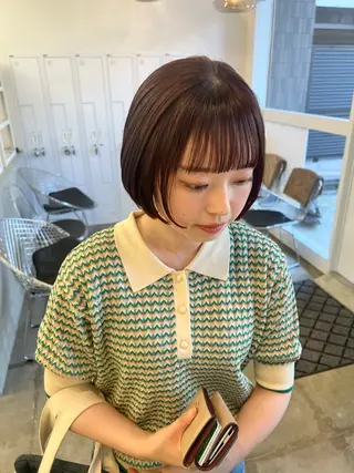 ショート 近藤 千裕のヘアスタイル