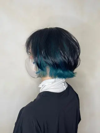 ショート カラー 鳥取のなんでも美容師 松井たかゆきのヘアスタイル