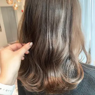 ミディアム カラー 韓国ヘア特化型美容師 カワノマイ🇰🇷のヘアスタイル