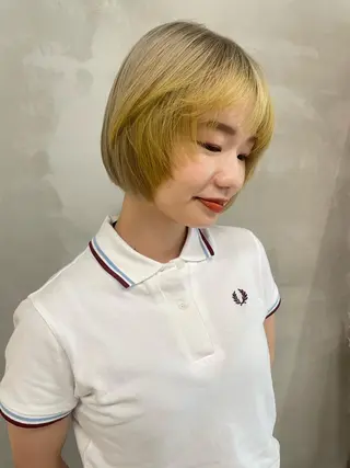 カラー wewe: momoeのヘアスタイル