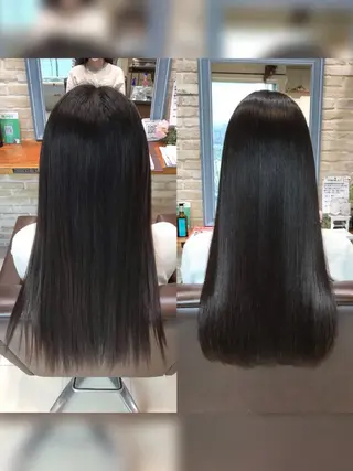 ロング FORTE MiLA 新居尚志のヘアスタイル