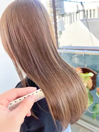 ロング カラー 艶カラー🫧 猿渡 響のヘアスタイル