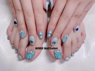 カラー ネイル NIMO ネイルサロンのネイルデザイン