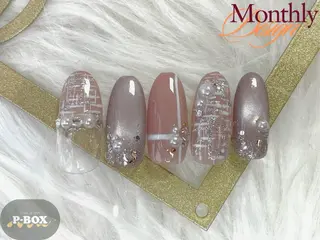 ネイル NAIL&SPA P-BOX南浦和所属・P-BOX MIOのネイルデザイン