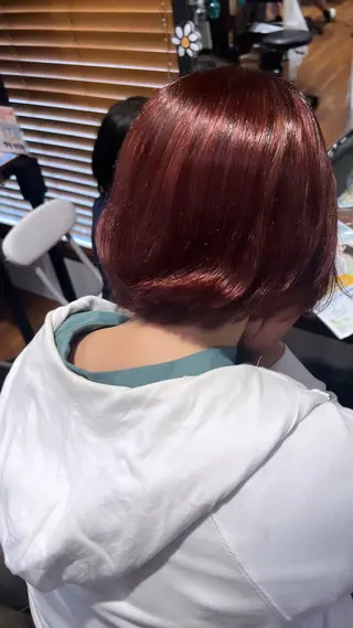 ショート カラー いくみ/豊橋 /艶カラーのヘアスタイル