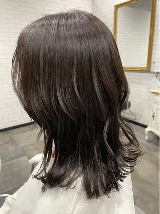 ミディアム The Apartment of Solon Citta 船橋609所属・髪質改善/縮毛矯正/ 美髪/個室/ハラのヘアスタイル
