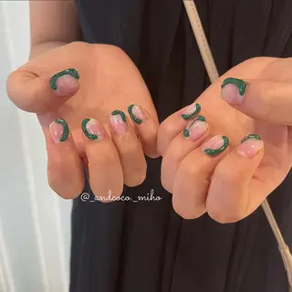 ネイル And  & coco. eyelash & nail所属・Nailist〻 mihoのネイルデザイン