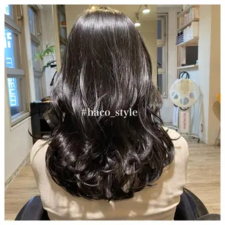セミロング アレンジ指名 no.1✨ｈａｋｏのヘアスタイル