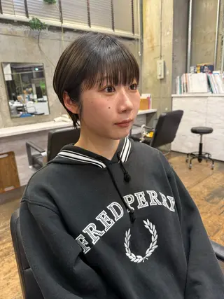 ショート ROBBY表参道所属・木村【ショート/ 耳だしショート】のヘアスタイル