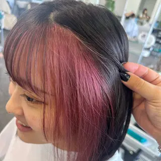 カラー 町田 里奈のヘアスタイル