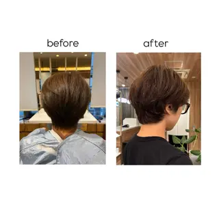 ショート パーマ BEAUTRIUM 穂乃香のヘアスタイル