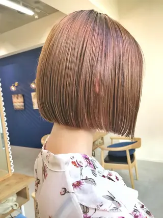 ミディアム イメチェンカット✂️ 錦糸町佐藤店長のヘアスタイル
