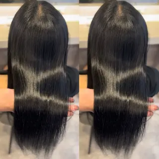 ロング カラー mimi☪️ 透明感カラー💎のヘアスタイル