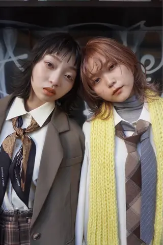 ミディアム カラー パーマ mashu Atoro所属・梅田美容室 / miyuの眉毛・アイブロウイメージ