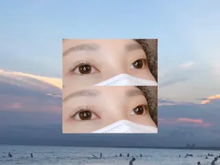 マツエク・マツパ ITO  渡邉柚花 /束感/眉毛のマツエク・マツパデザイン