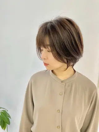 ショート 加藤 真介のヘアスタイル