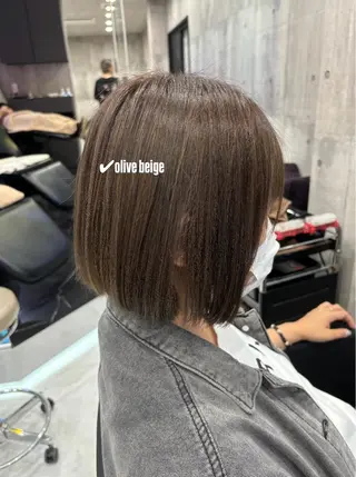 ショート ボブ／"質感再生"艶 カラー🫧sHOMaのヘアスタイル