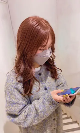 ロング カラー ✨くびれスタイル✨️ 戸嶋穂乃香のヘアスタイル