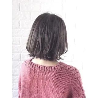 ショート カラー KIZU 髪質改善 オカルト怪談のヘアスタイル