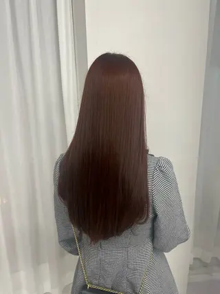 ロング 前田 真保のヘアスタイル