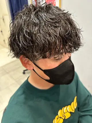 パーマ メンズ hair＆make EARTH センター南所属・パーマの革命児/ EIJI/メンズ特化のヘアスタイル