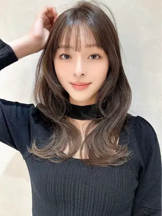 セミロング Lond partir 【ロンド パルティール】所属・🫧ショート/ボブ/ パーマ/ゆーな🫧のヘアスタイル