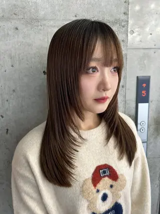 ロング カラー 🎨デザイン🥇 美髪・艶髪 日暮千敬のヘアスタイル