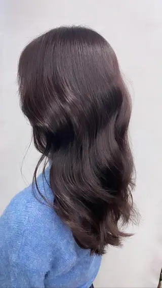 ロング 銀座/レイヤー /髪質改善/韓国ヘアのヘアスタイル