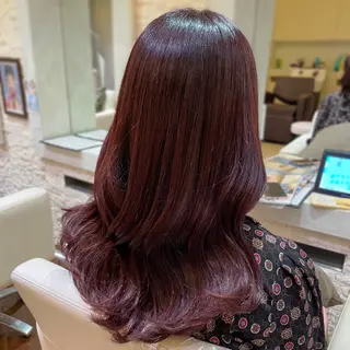 ロング 本多 美羽のヘアスタイル