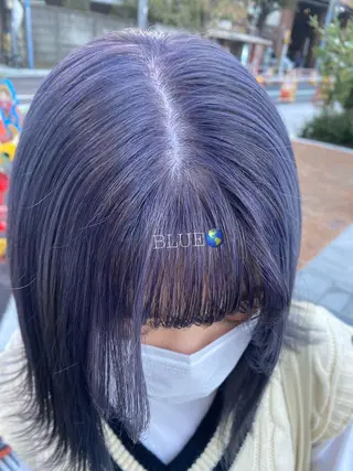 ミディアム カラー Joule銀座 石山あやのヘアスタイル