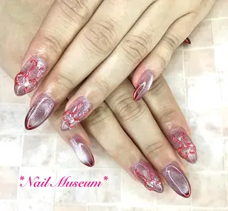 ネイル マグネットネイル💛 Hayakawaのネイルデザイン